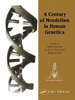 cover image of A Century of Mendelism in Human Genetics